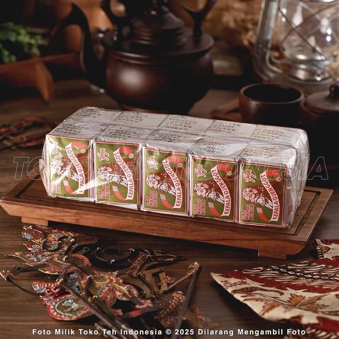 

8SXE Teh Indonesia - Kepala Djenggot Hijau 40Gr Indonesian Jasmine Tea 1 Bal