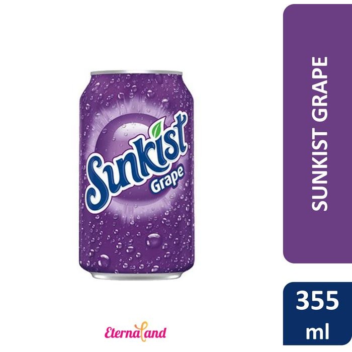 

8SXE Sunkist Grape Soda - Minuman Sunkist Impor Usa