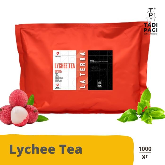 

8SXE Powder Lychee Tea Bubuk Teh Leci La Terra