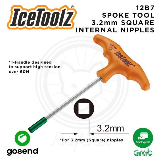 Paling Murah Icetoolz Spoke Tool 3.2Mm Alat Internal Nipples Sepeda T-Handle 12B7