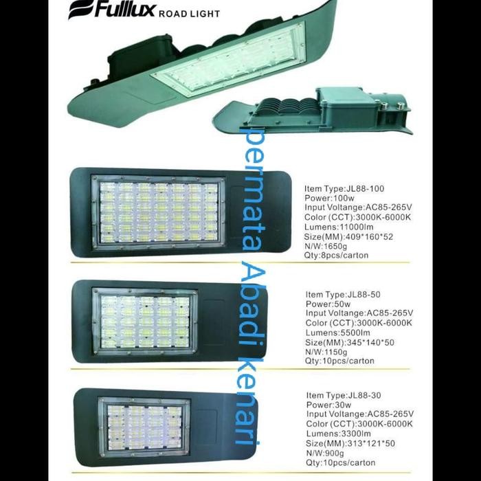 Terhemat Lampu Jalan Led 50W Lampu Pju 50W Led Ip 65