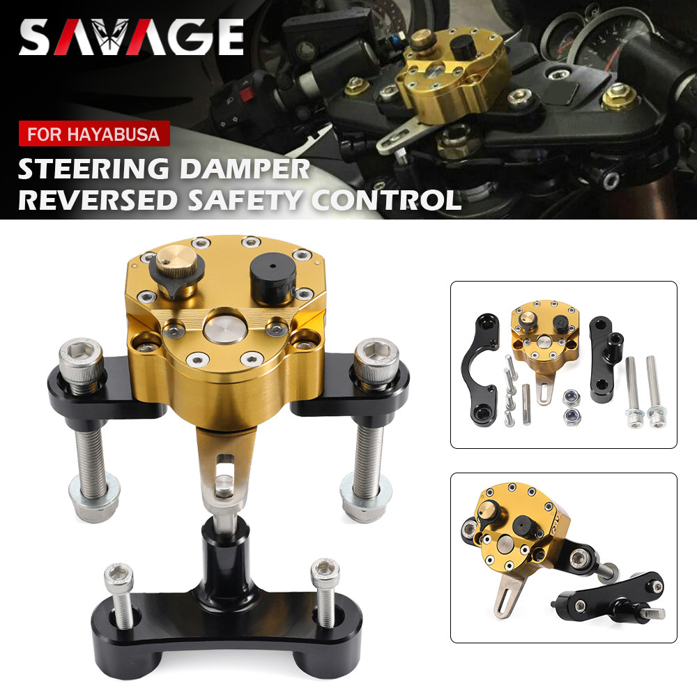 SAVAGE Steering Damper Stabilizer For SUZUKI HAYABUSA GSX1300R