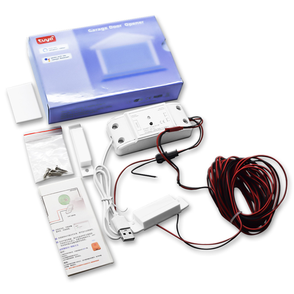 Tuya Smart Garage Door Opener wifi RF Controller 433mhz Remote