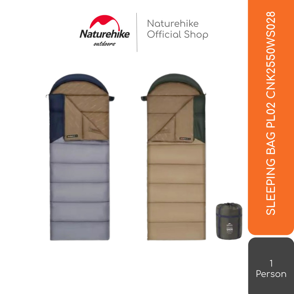 SLEEPING BAG / KANTONG TIDUR SELIMUT CAMPING OUTDOOR PL02 NATUREHIKE CNK2550WS028