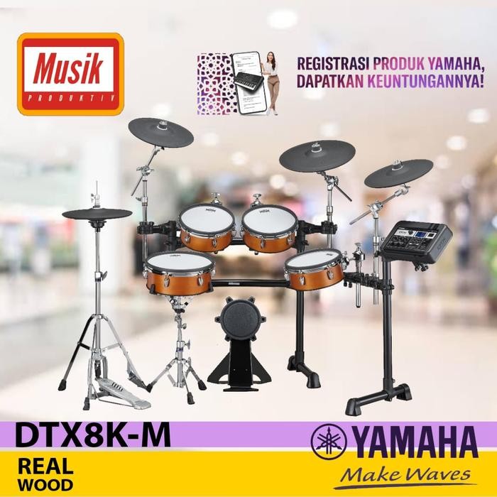 Yamaha Elektrik Drum DTX8K-M / DTX-8KM / DTX 8KM