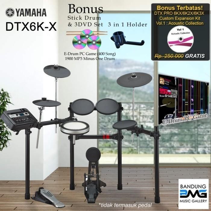 Yamaha DTX6K-X Drum Elektrik / DTX6KX / DTX 6KX / DTX 6 KX / 6K / 6KX