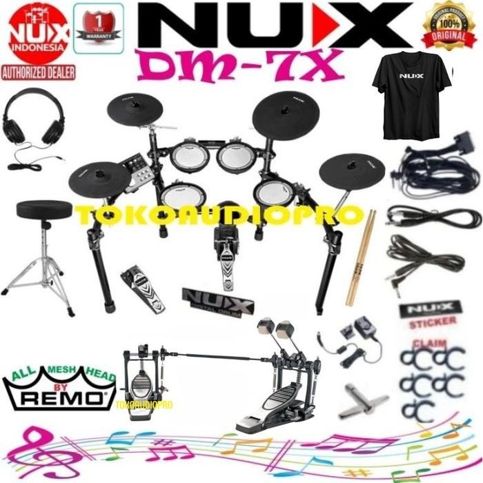 nux dm7x dm-7x dm 7x elektrik drum