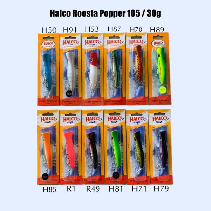 Lure Halco Roosta Popper 105