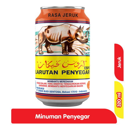 

Sinde Larutan Penyegar Cap BADAK Rasa Jeruk 320 ml