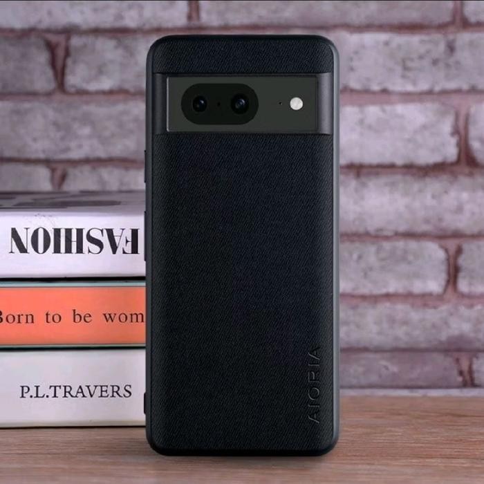 PIXEL FAMILLY x Fabric Aia Black Case Google Pixel 4a 5G 5 5a 6 Pro 6a 7 Pro 7a 8 Pro 8a Fold 9 Pro