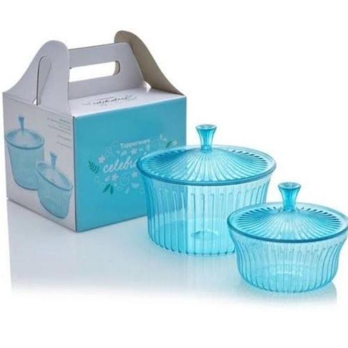 Spesial Tupperware Celebration Set Toples Kue Cristal Termurah