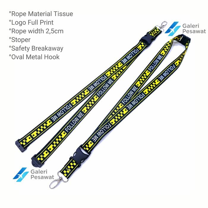 

Lanyard / Gantungan Tali ID Card FOLLOW ME Premium