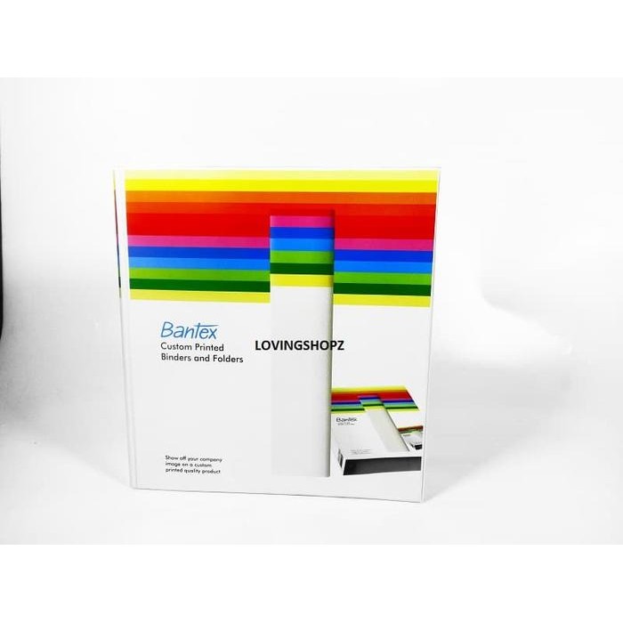 

Odner Bantex 8562-07, Odner Bantex A4 2 ring ukuran 65 mm