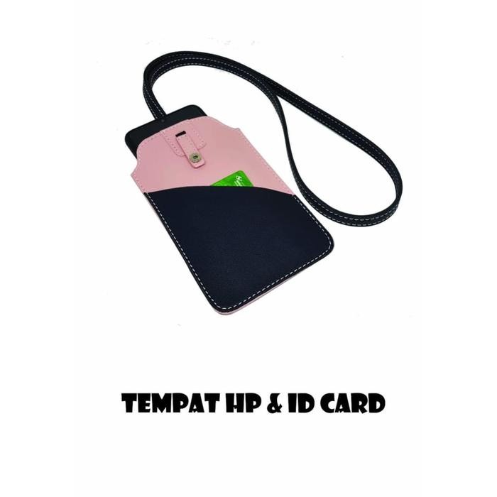 

Tempat Hand Phone/ Tempat ID Card Warna Pink