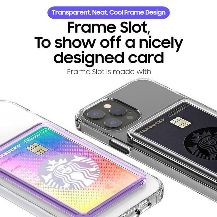 

ARAREE FRAME SLOT ATTACHABLE CARD SLOT PHONE HOLDER PLACE CARD HOLDER