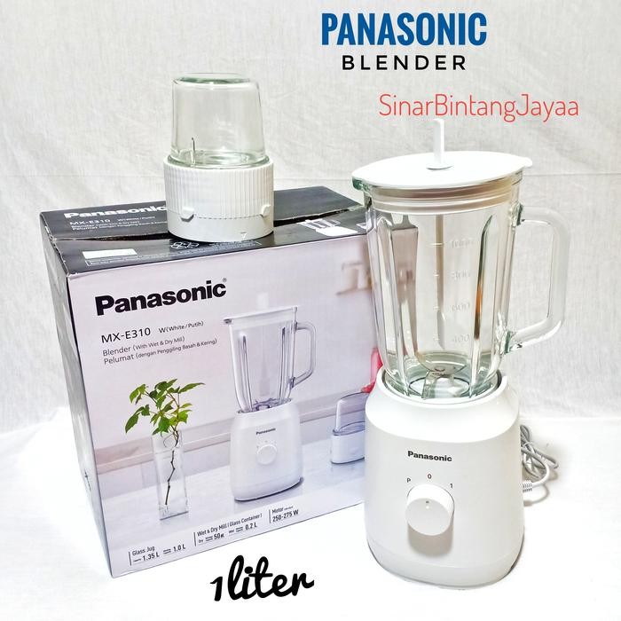 Panasonic Blender 1 Liter Kaca Mxe310 Blender 1 Liter Panasonic Kaca