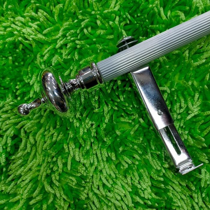 PREMIUM Besi gorden fullset/Batang gorden/Tiang gorden/Rel gagang gorden