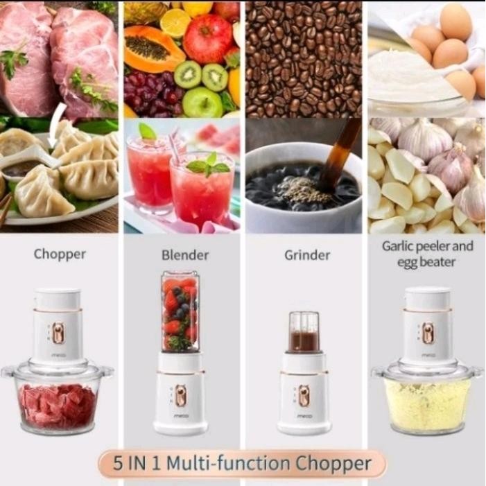 Mecoo Blender Bumbu - Multi Blender Ni Mecoo 5 In 1 Penghancur Es Tritan Penghancur Es Ekstraksi