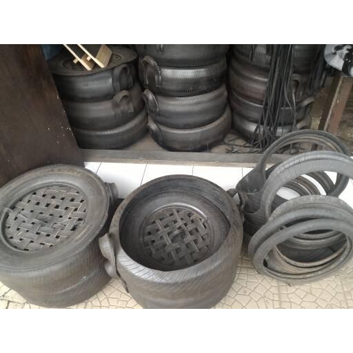PREMIUM tempat sampah dari ban bekas