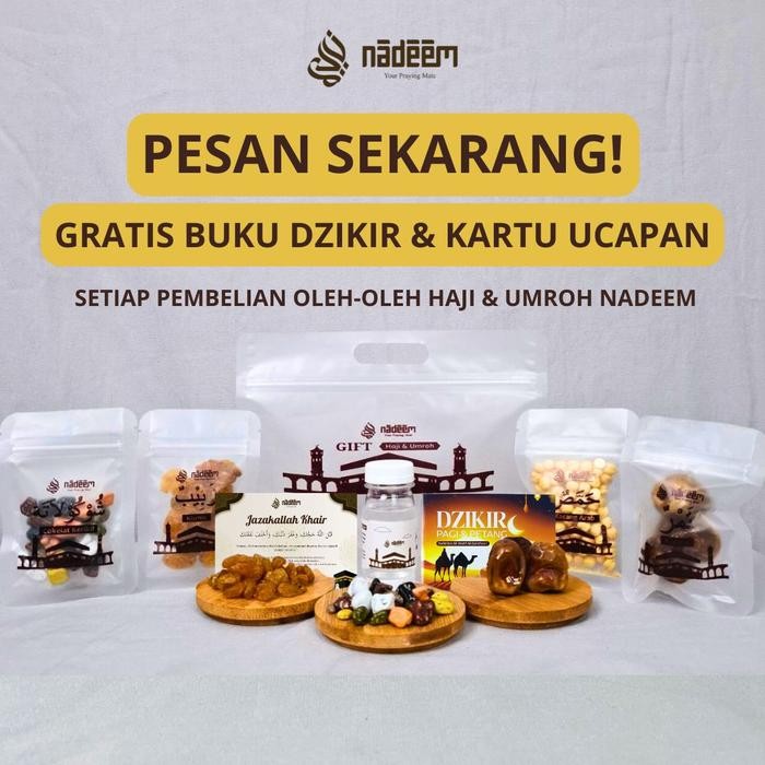 

Q2PT Nadeem - Oleh Oleh Umroh Haji Premium Matte Series Hadiah Eksklusif