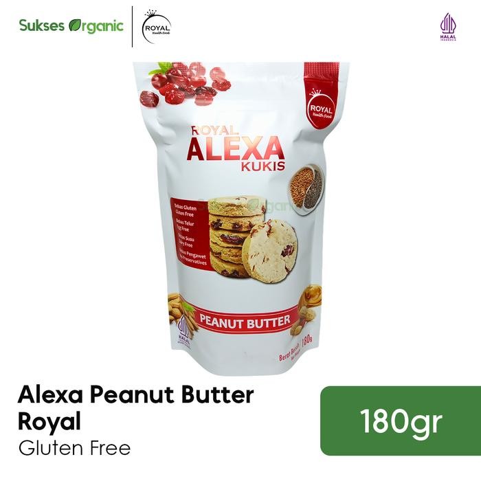 

OR6T Alexa Cookies Almond Peanut Butter Gluten Free 180Gr