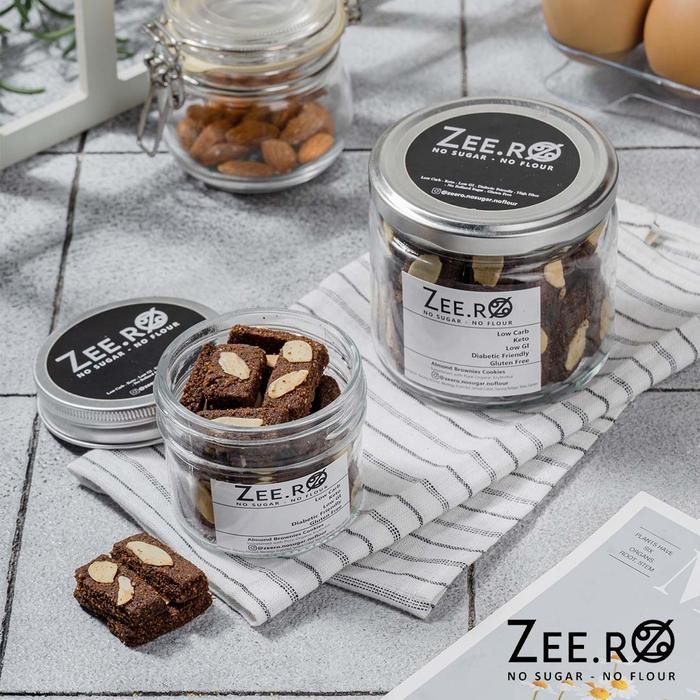 

OR6T Zeero Almond Brownies Cookies / Low Carb / Low Gi / Gluten Free