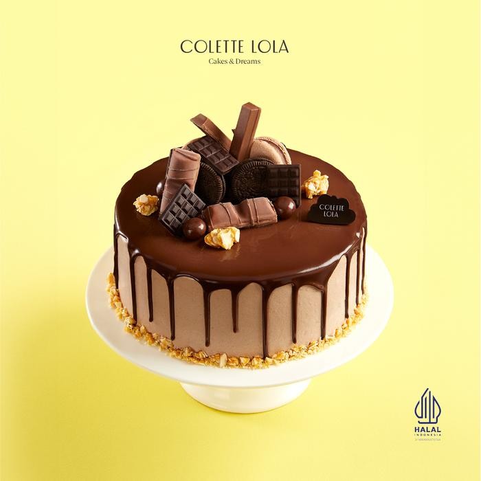 

OR6T Kue / Cake Colette Lola Chocolate Madness - Round 20Cm