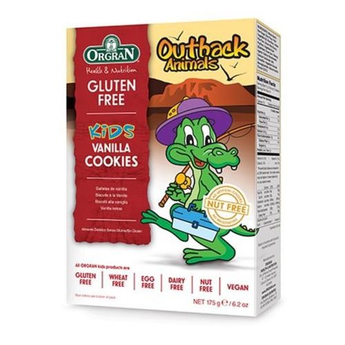 

OR6T Orgran Gluten Free Outback Animals Vanilla Cookies 175G /Vegan Cookies