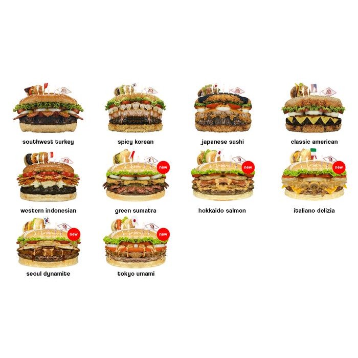 

OR6T Monster Birthday Burger 20Cm - Regular Package ( New Birthday Cake )