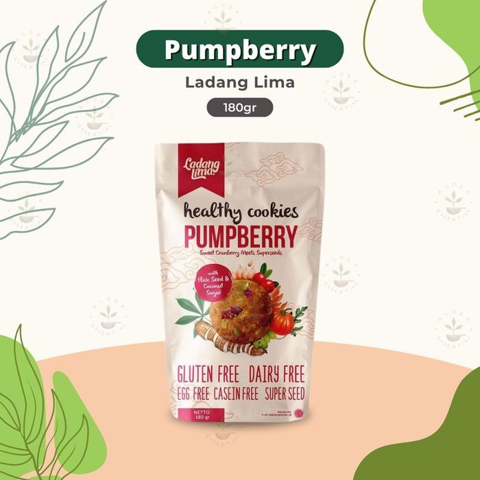 

OR6T Ladang Lima Pumpberry Cookies Gluten Free 180Gr