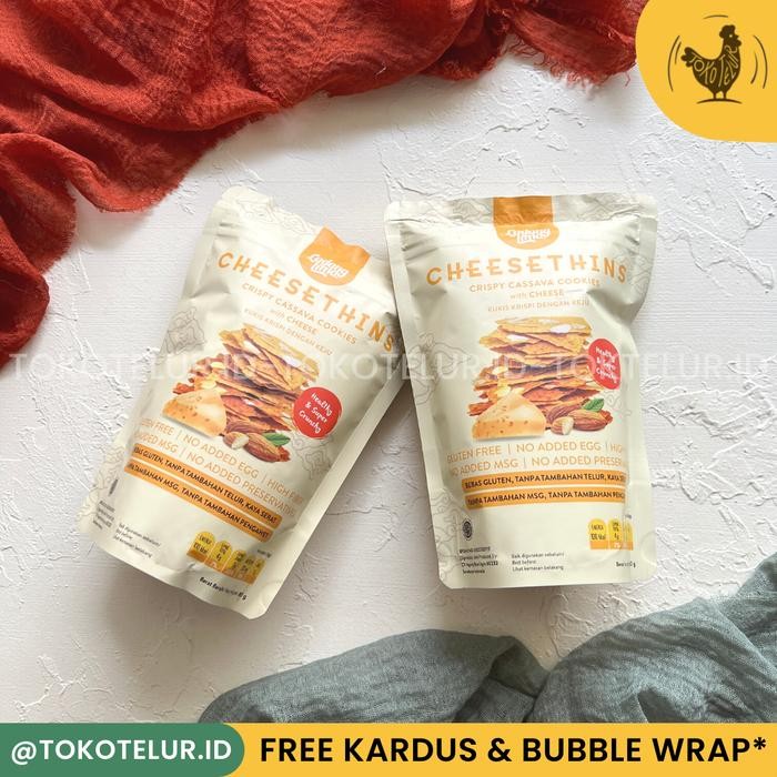 

OR6T Ladang Lima - Cheesethins Cookies Gluten Free (100Gram)