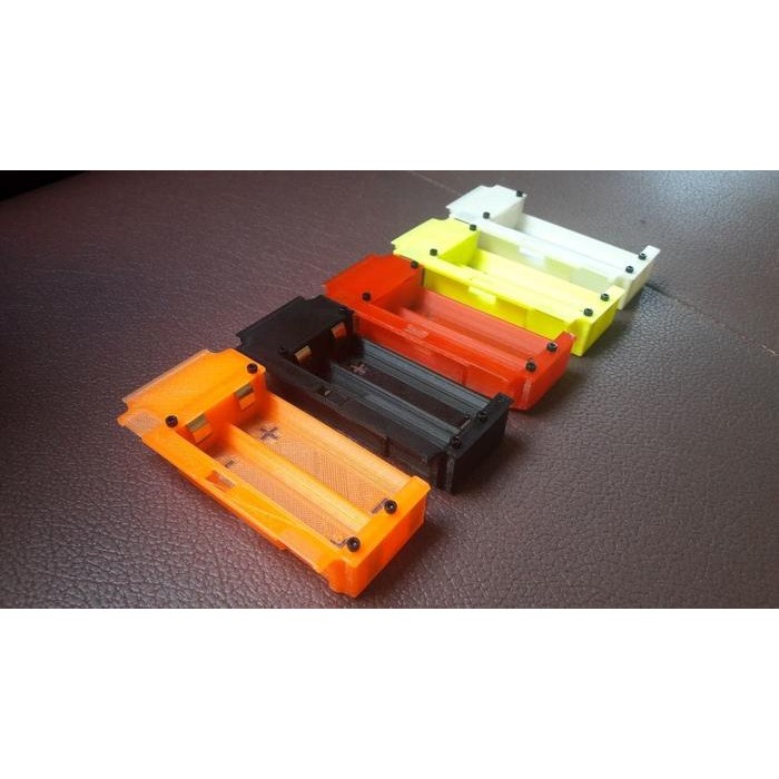 PREMIUM 1590G Battery Sled Holder 18650 3D Print for DIY Box Mod Series