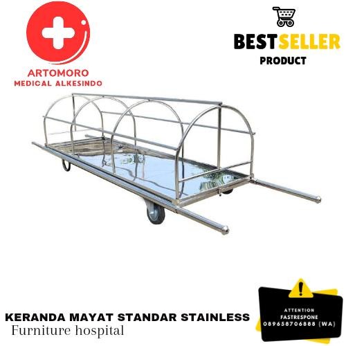 Keranda mayat standar stainless