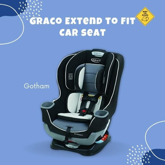 Y5Y5 Graco Extend To Fit Car Seat Car Seat Baby Car Dudukan Bayi