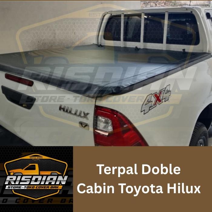 Cover bak Terpal Penutup Bak Toyota Hilux Double Cabin Car