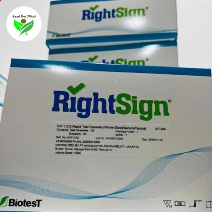HIV Rightsign isi 25 test