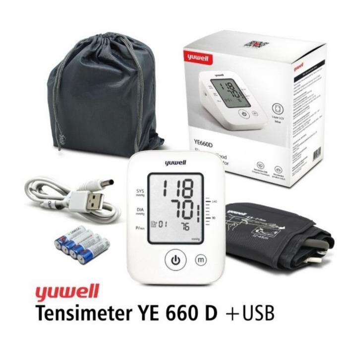 Tensimeter digital yuwell YE660D plus adaptor