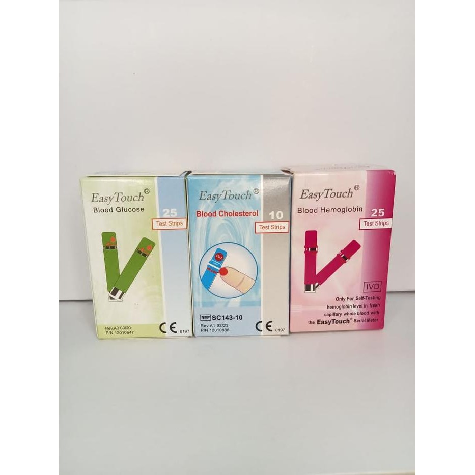 Paket bundling Tes strip easytouch hemoglobin