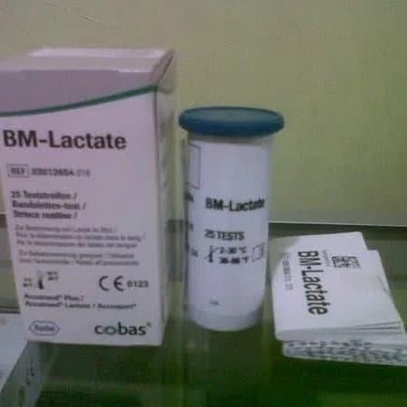 ACCUTREND PLUS BM-Lactate Strip 25T
