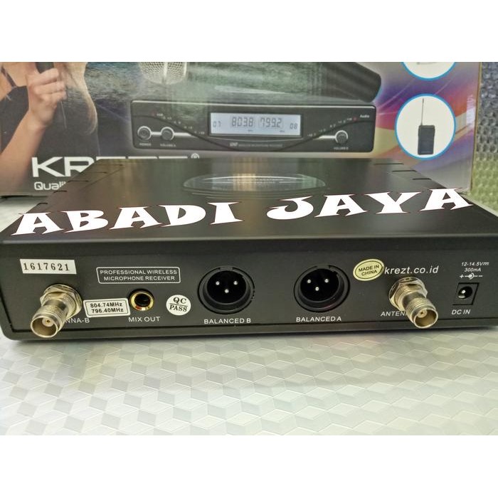 Spesial Mic Wireless Krezt Kx 8858 2Bh Heasedt 2Bh Clip On Termurah
