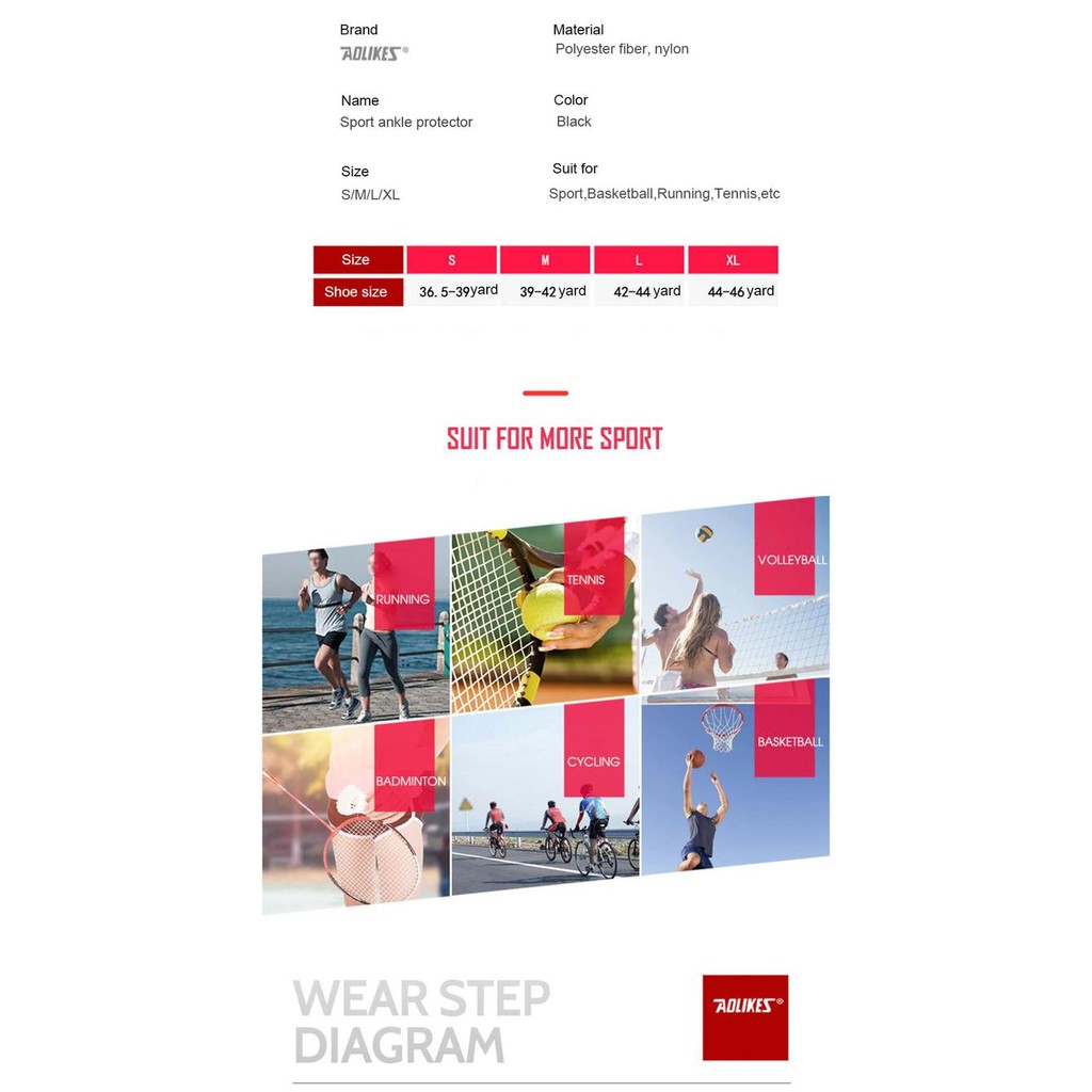 Bagus Dekker Alat Terapi Pelindung Engkel Kaki Cidera Ankle Support Original Termurah