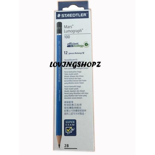 

Pensil Staedtler 2 B, Pensil Steadler 2B