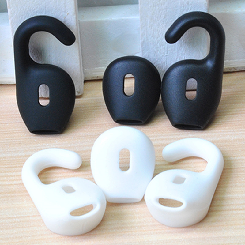 3 Pcs Silicone Ear Hook Pads Bud Gels Earbuds Tips for Jabra Talk 45/ Stealth/ Boost Bluetooth Heads