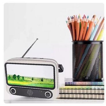 Speaker LAD LD 18 Retro TV Bluetooth Speaker Multimedia Radio Handheld