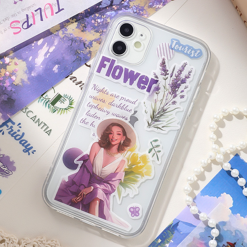 

1Style 50Pcs/bag Cozy Time Series Sticker Book DIY Handbook Scrapbook Phone Case Photo