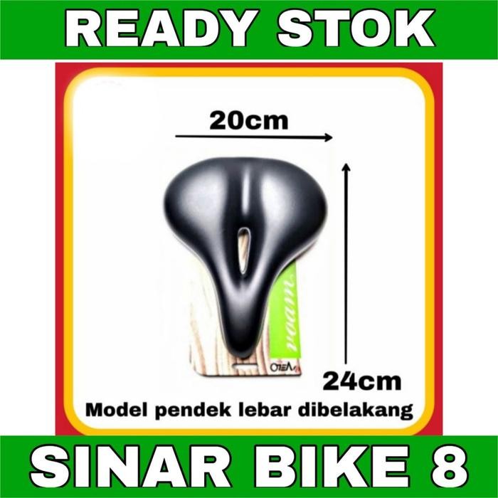 Sadel Velo Plush Gel Suspensi Super Empuk Sepeda Lipat Mtb