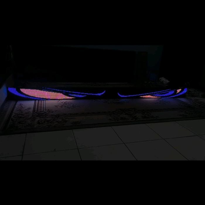 Running Text Strobo Mata untuk Kendaraan Bus, Truk, dan Mobil Pribadi - Car