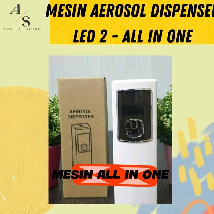 PF7W Mesin Dispenser Pengharum Ruangan Led 02 Spary Otomatis Calmic Spray