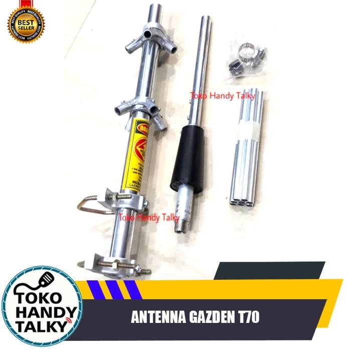 Terlaris Antenna Gazden T70 Uhf Antena Base Radio Rig Outdoor Rumah Gazden T70 Termurah