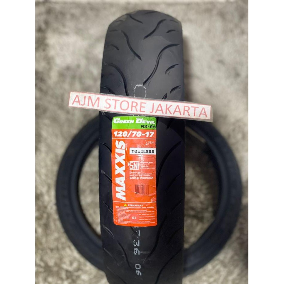 Maxxis G1 Green Devil 120/70-17 Tubeless...